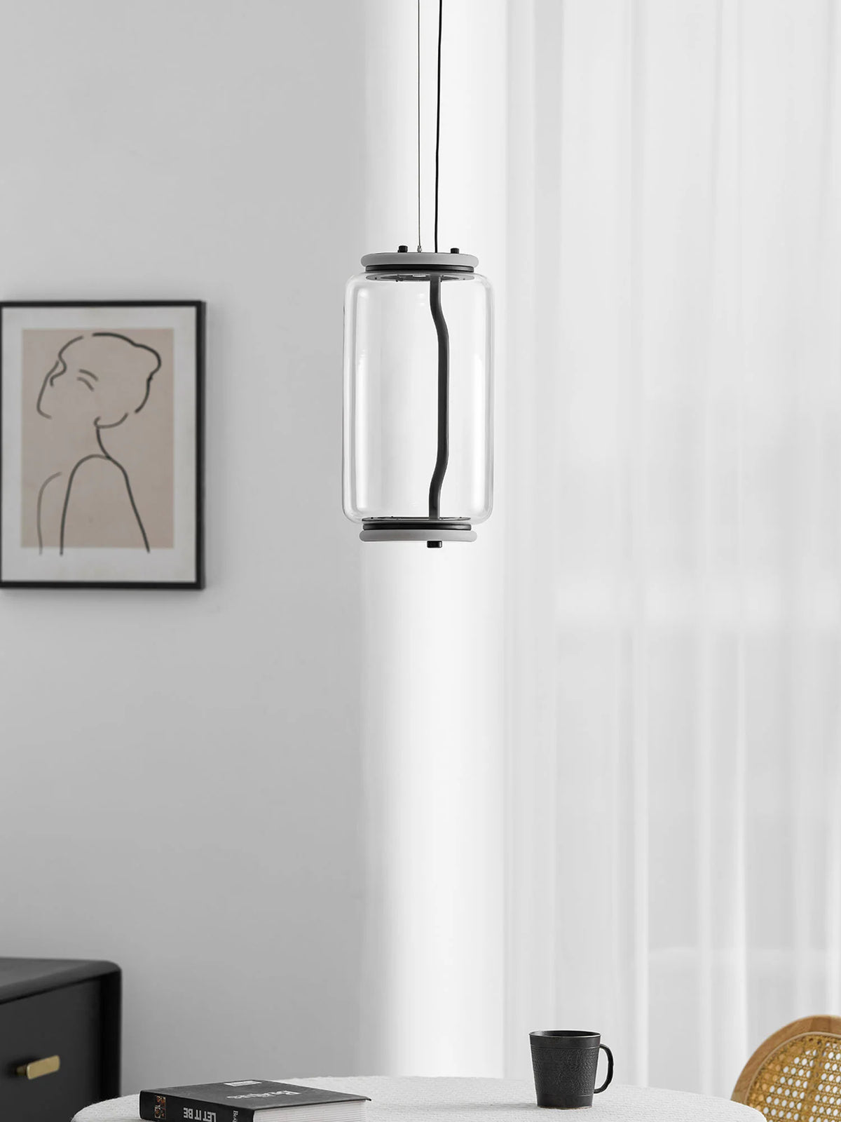 Cylindrical LED Pendant Light