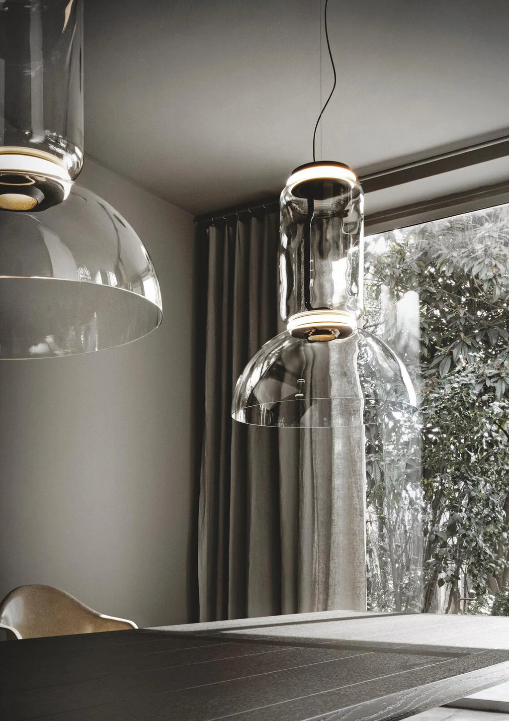 Cylindrical LED Pendant Light