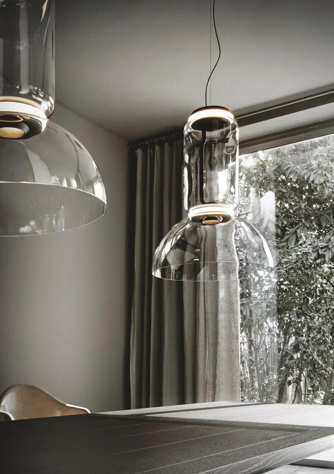 Cylindrical LED Pendant Light
