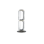 Bamboo Glass Floor Lamp