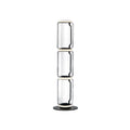 Bamboo Glass Floor Lamp