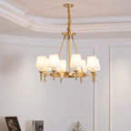 Antique Brass Chandelier
