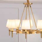 Antique Brass Chandelier