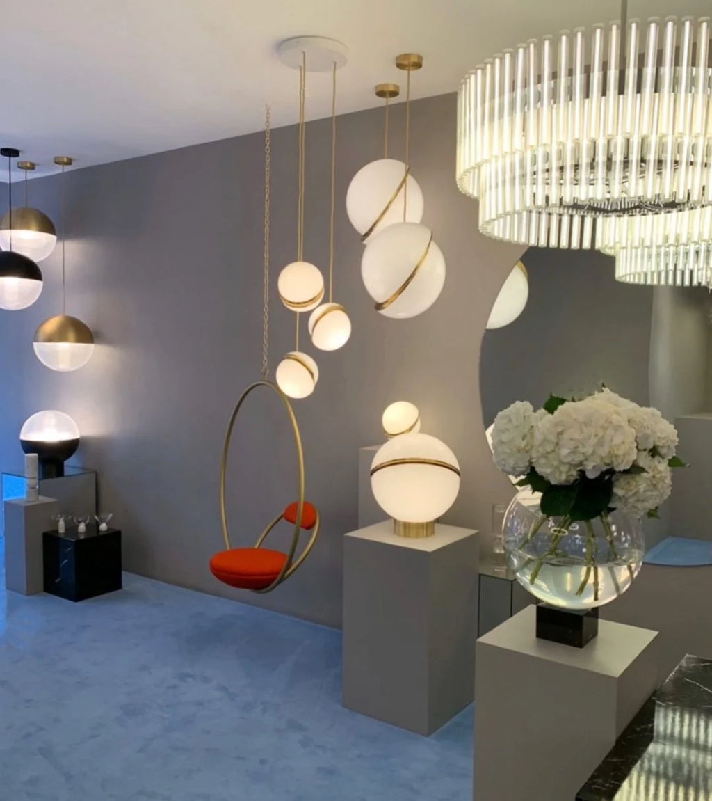 Crescent Pendant Lamp