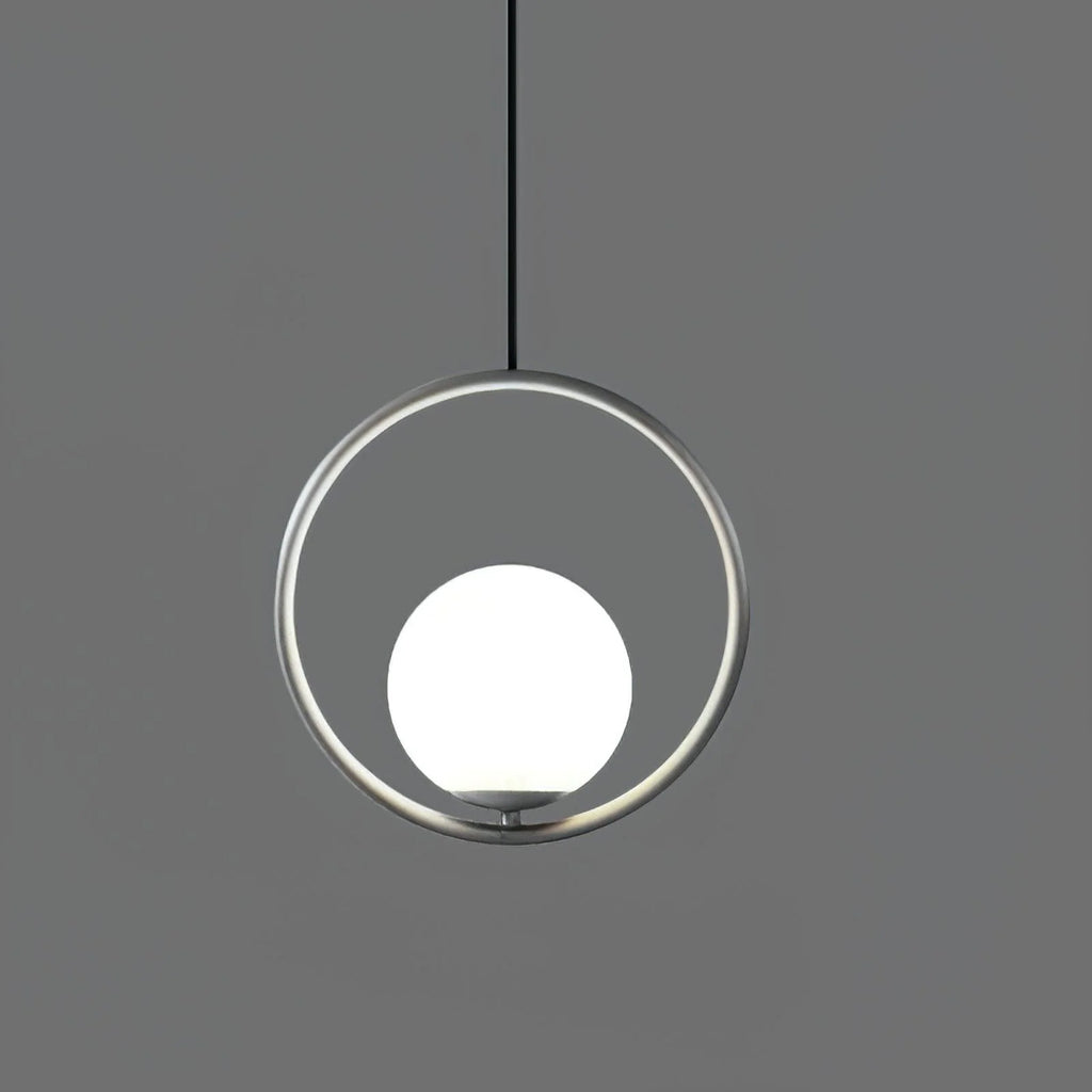 Loop Brass Pendant Light