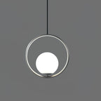 Loop Brass Pendant Light