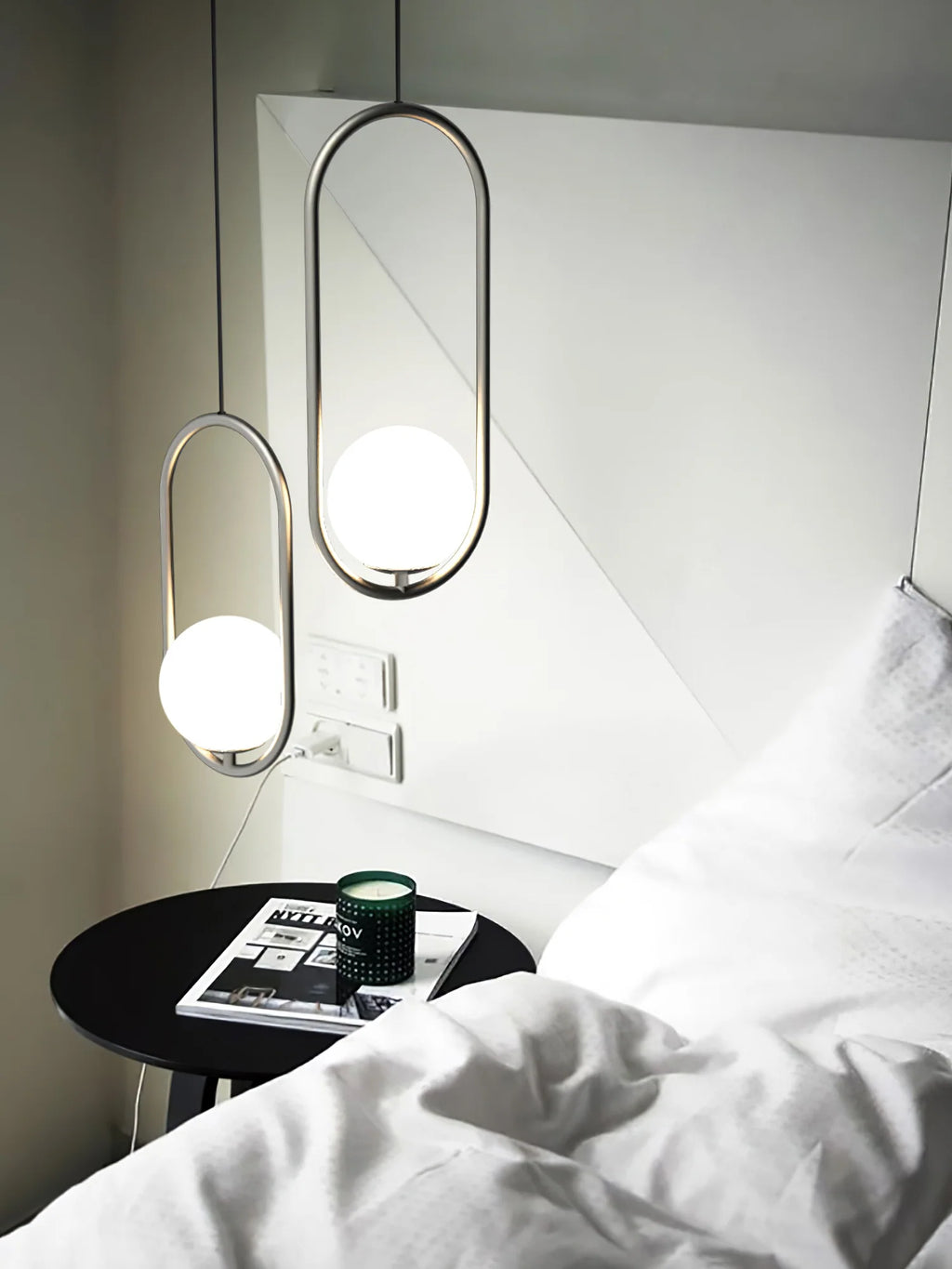 Loop Brass Pendant Light