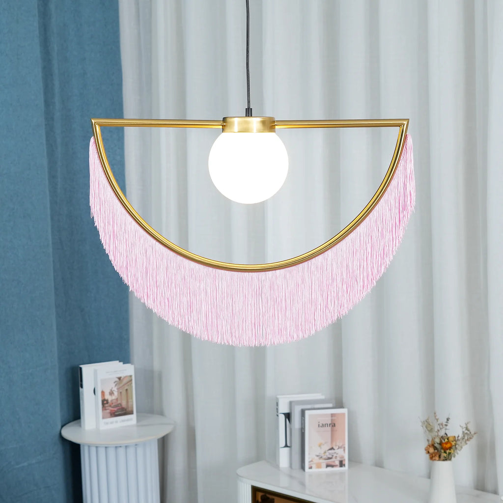 Wink Fringe Pendant Light