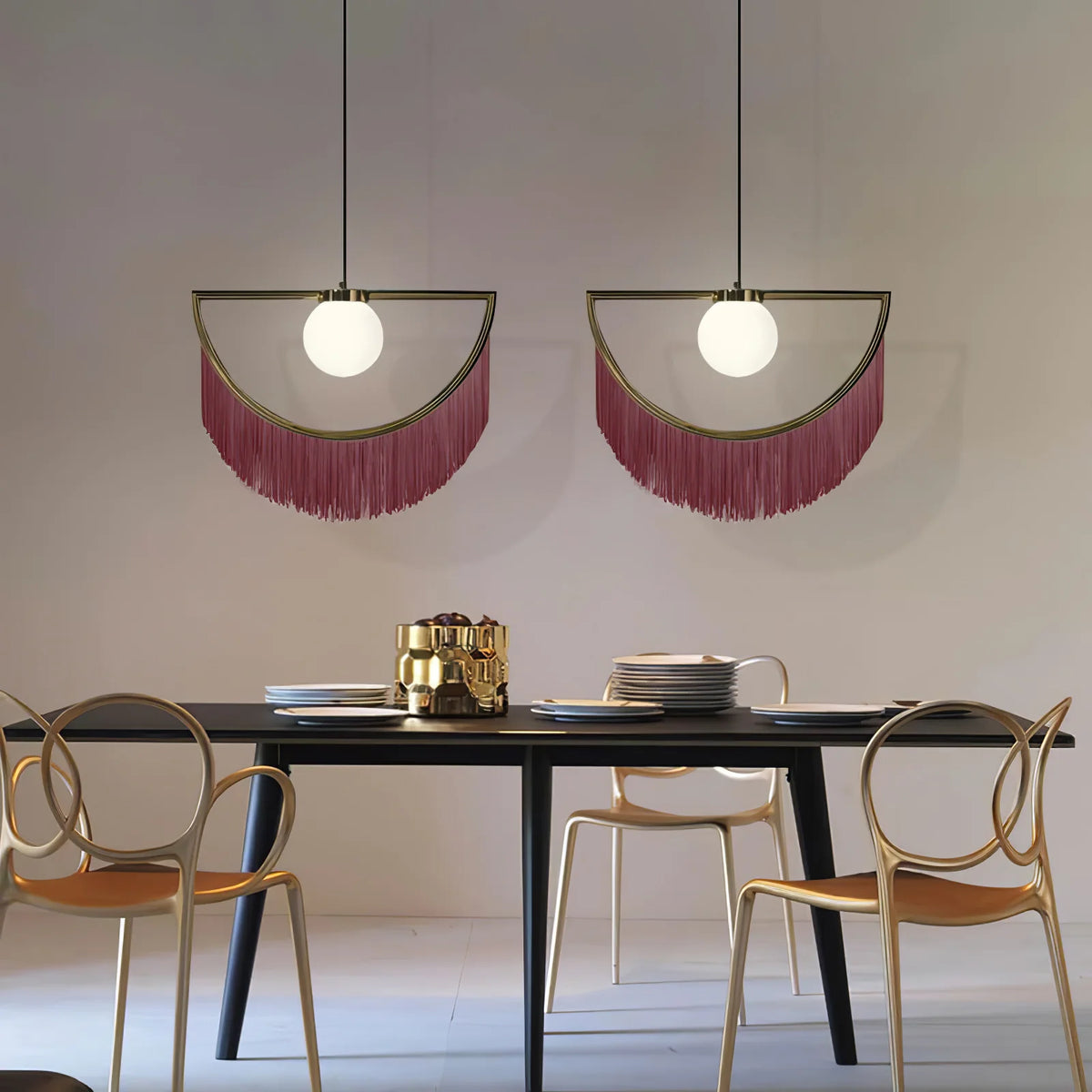 Wink Fringe Pendant Light