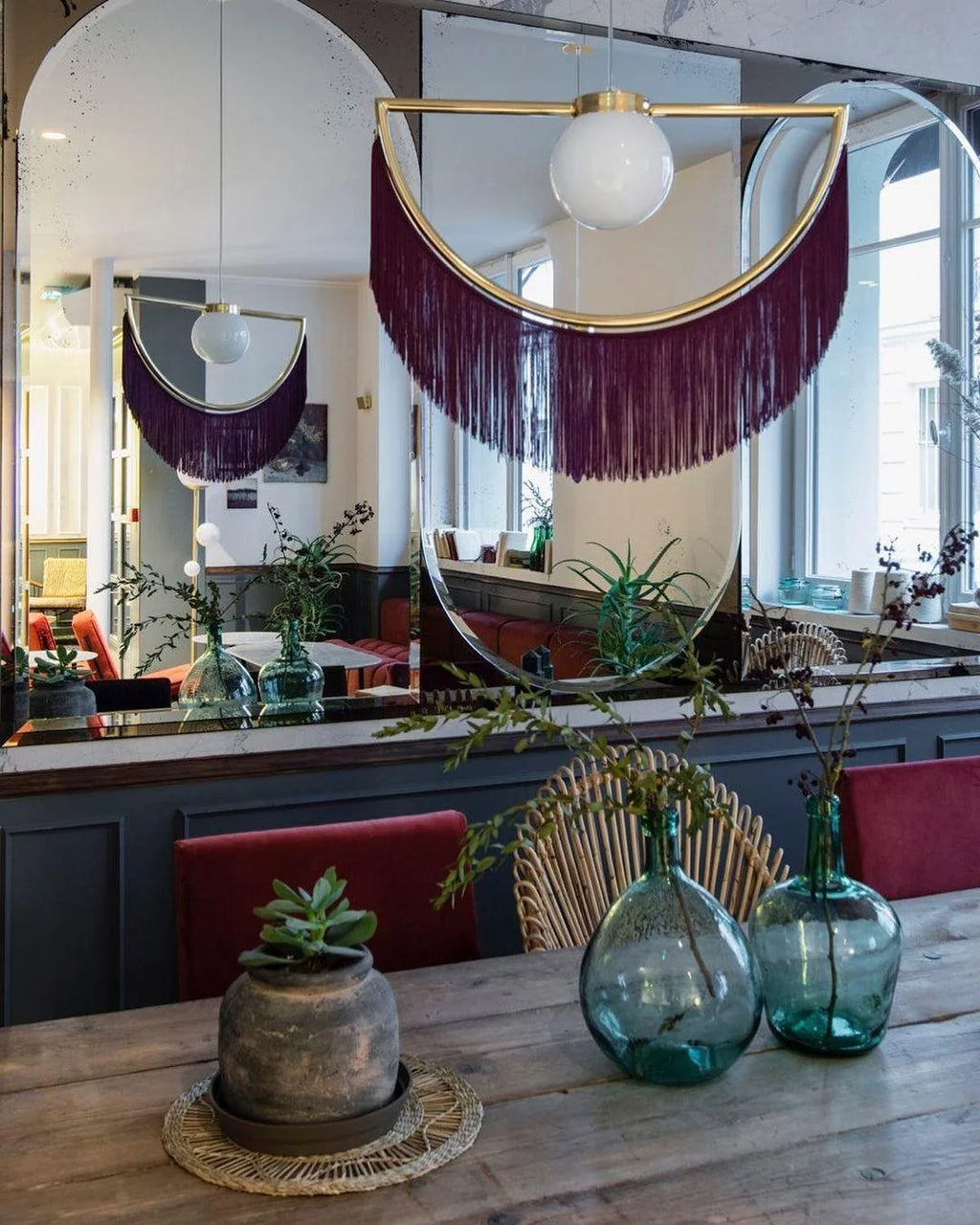 Wink Fringe Pendant Light