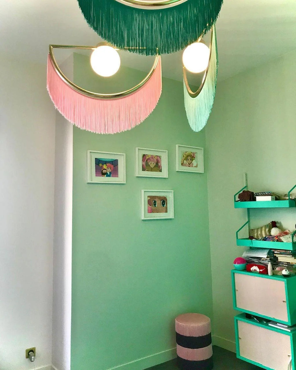 Wink Fringe Pendant Light