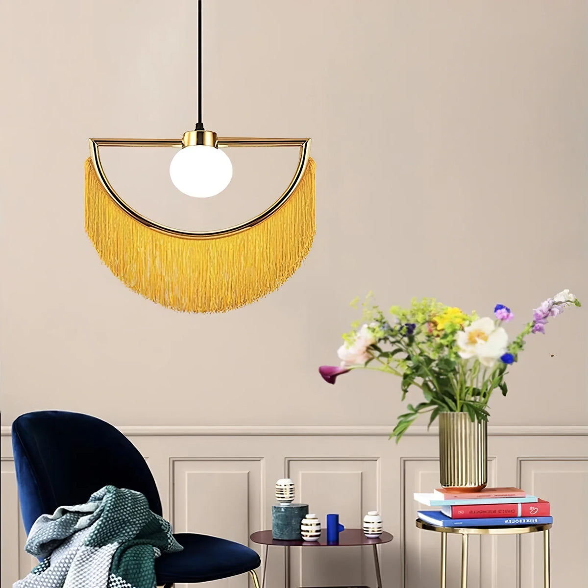 Wink Fringe Pendant Light