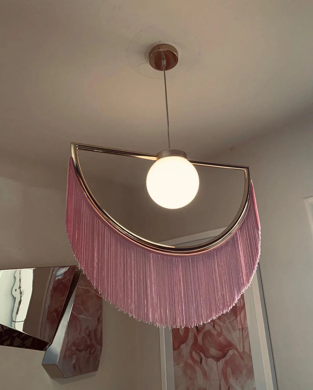 Wink Fringe Pendant Light