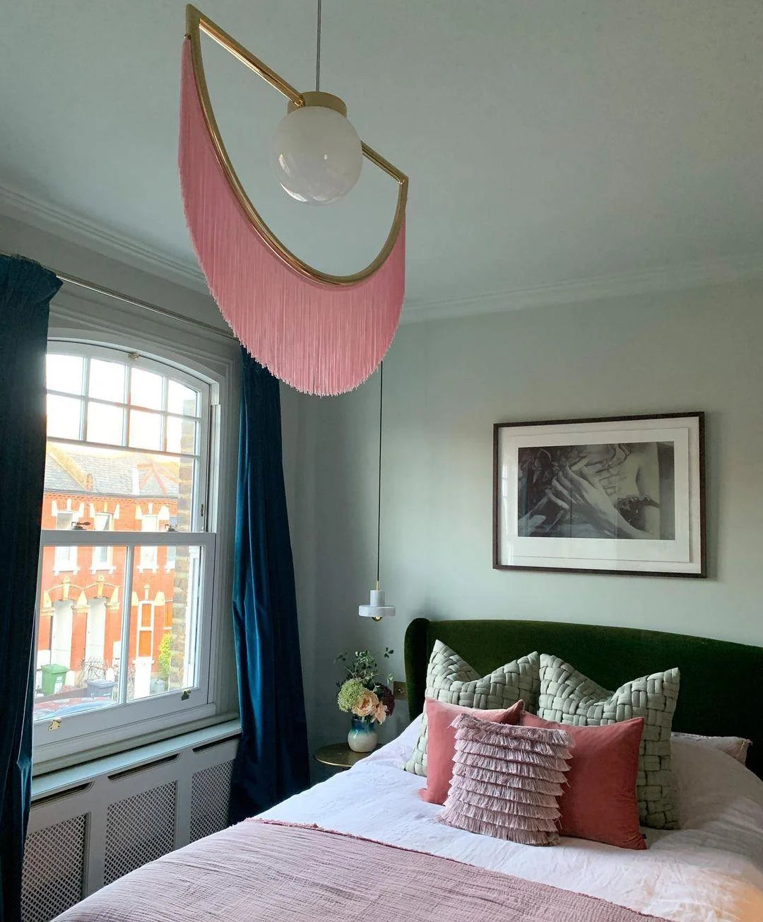 Wink Fringe Pendant Light