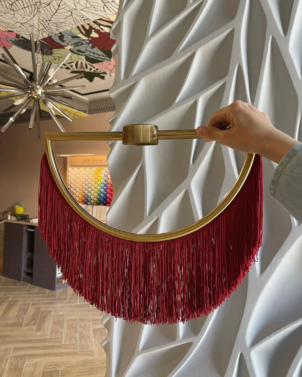 Wink Fringe Pendant Light