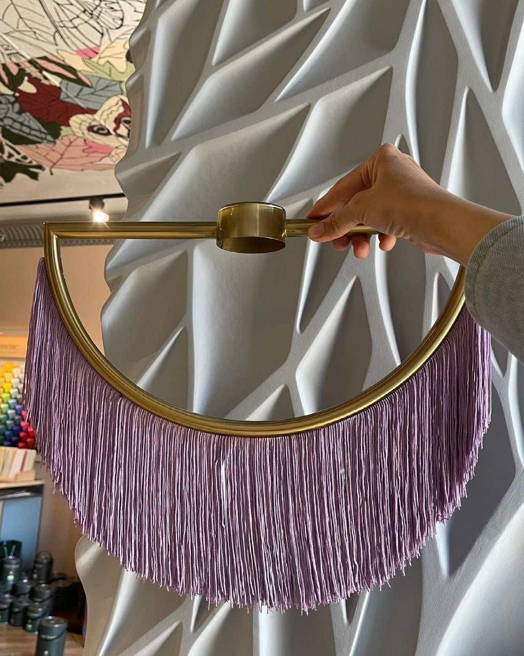Wink Fringe Pendant Light