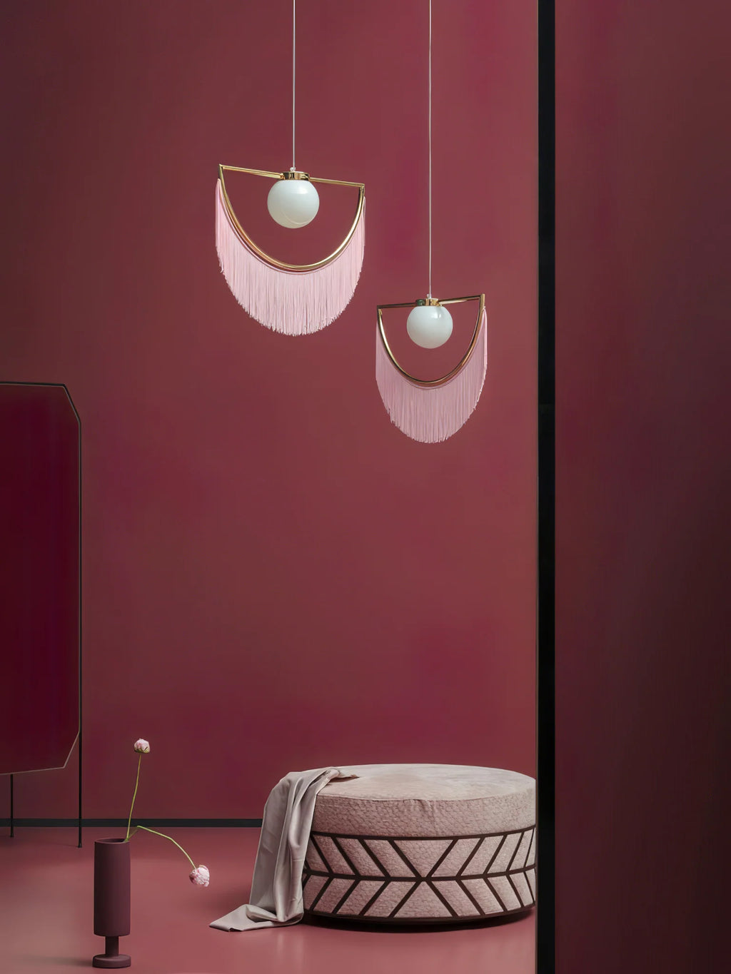 Wink Fringe Pendant Light