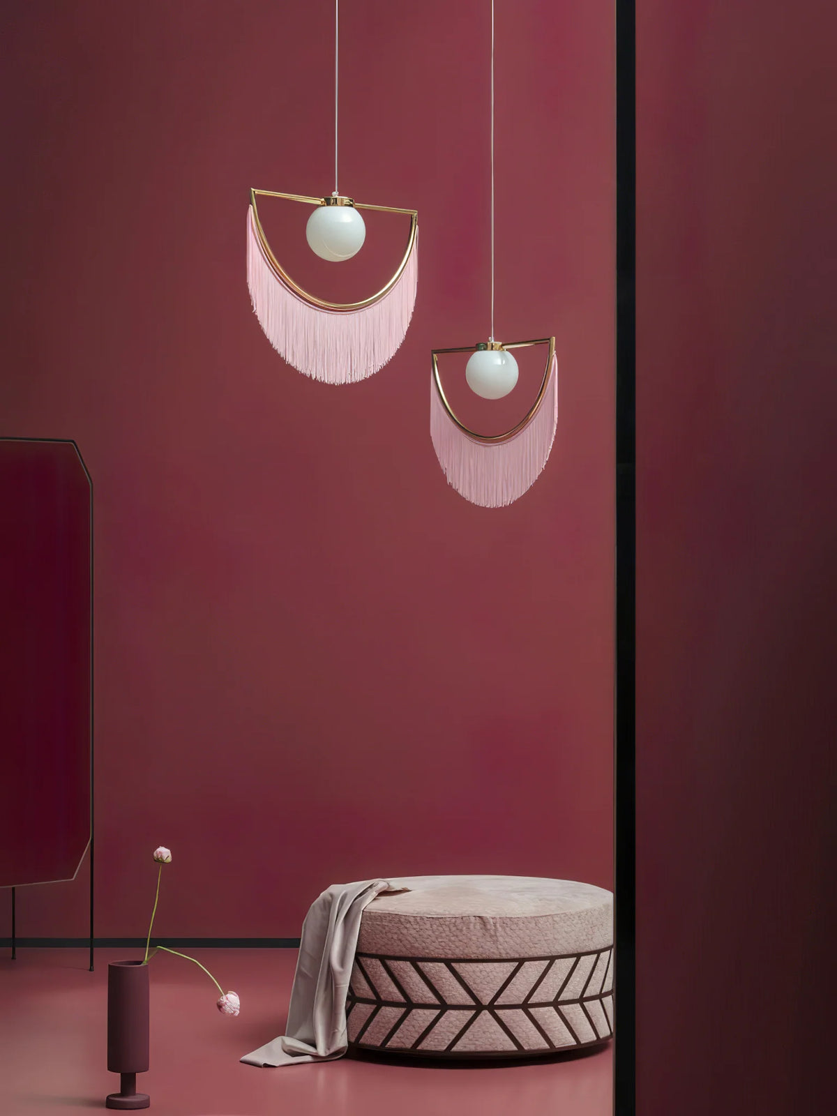 Wink Fringe Pendant Light