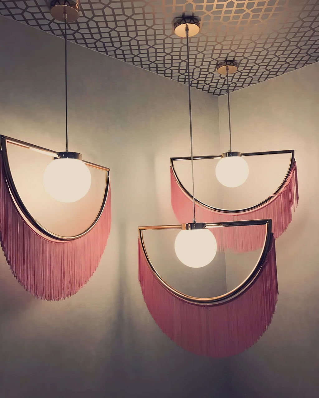 Wink Fringe Pendant Light