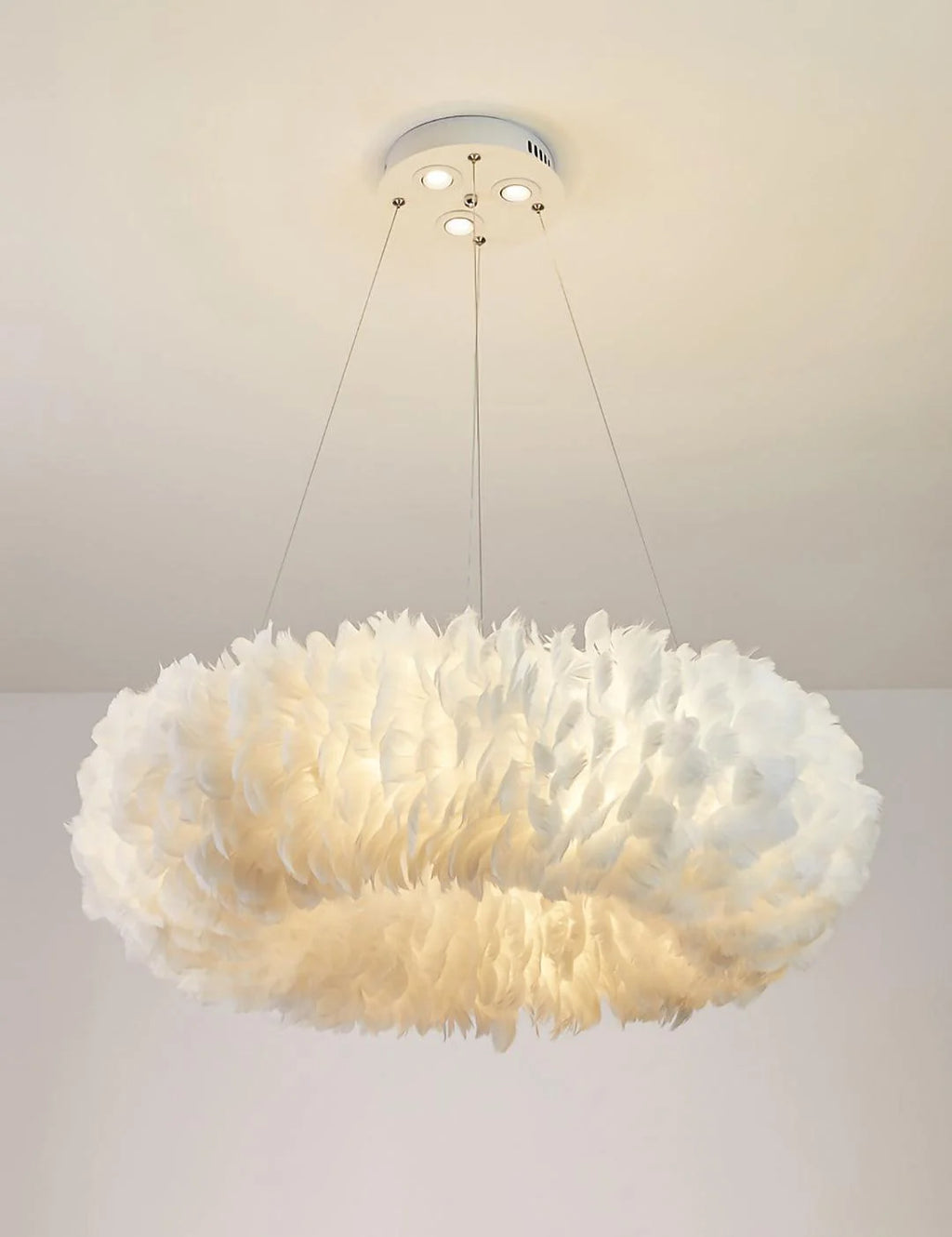 Goose Feathers Pendant Lamp