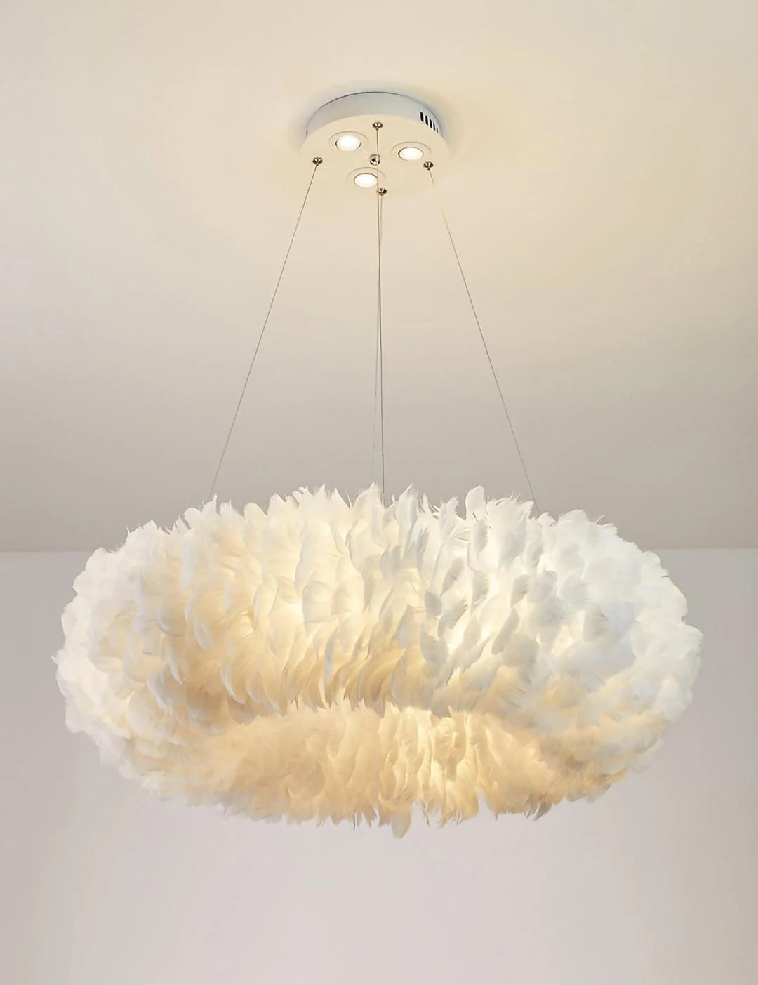 Goose Feathers Pendant Lamp