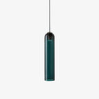 Long Tube Glass Pendant Light