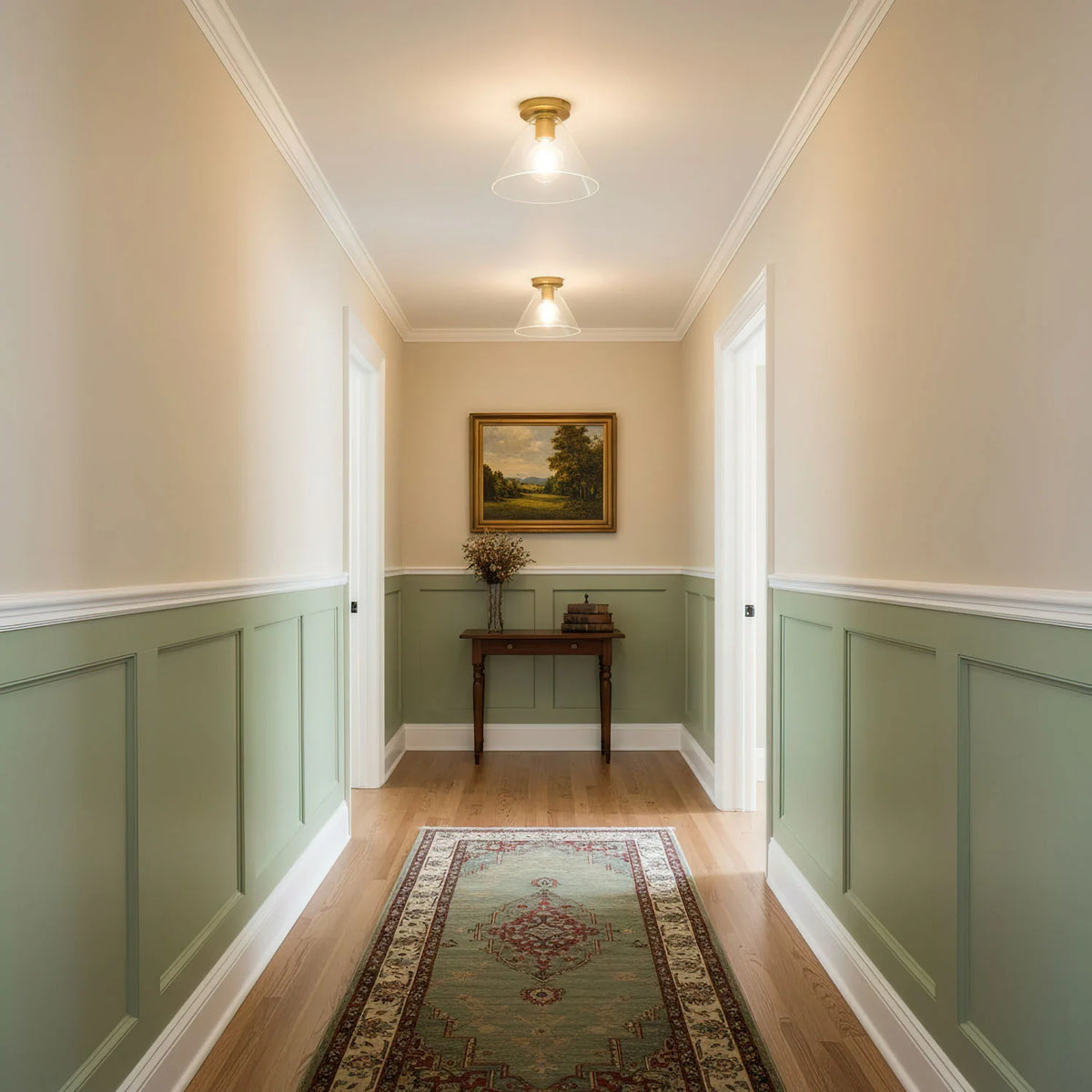 Simple Style Flush Mount Light