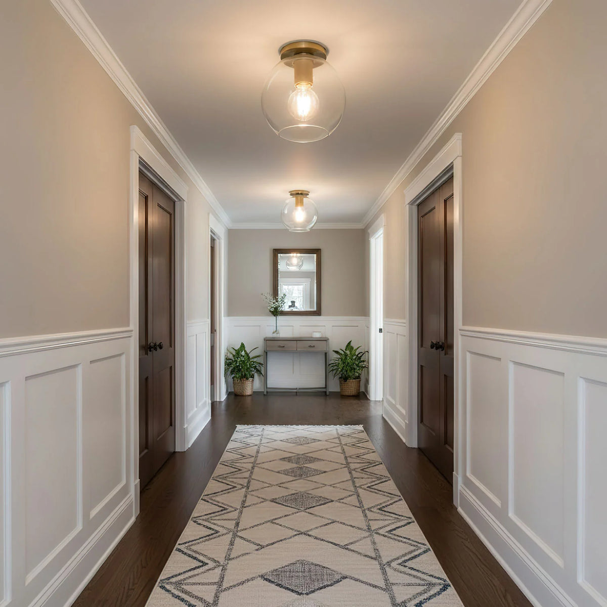 Simple Style Flush Mount Light