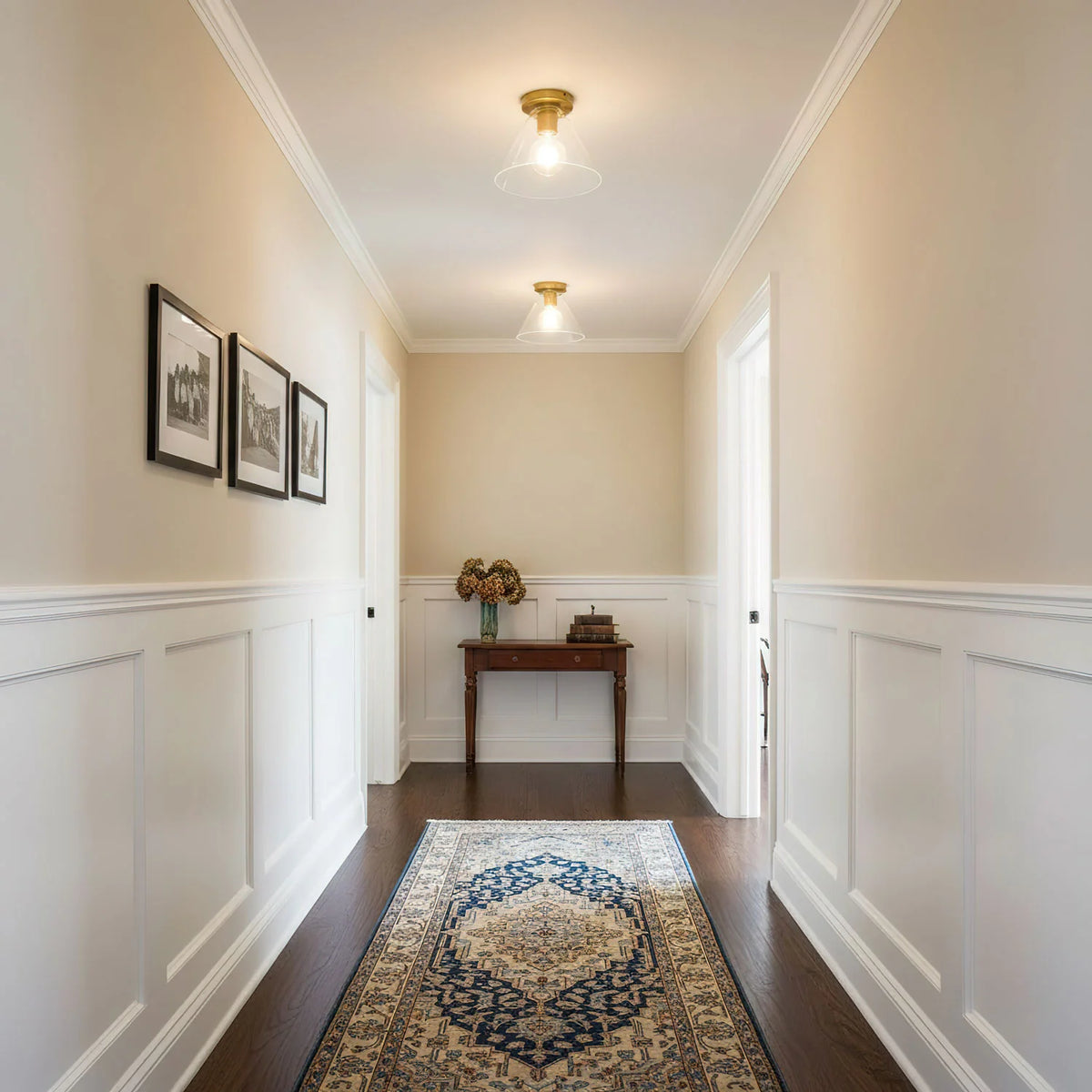 Simple Style Flush Mount Light
