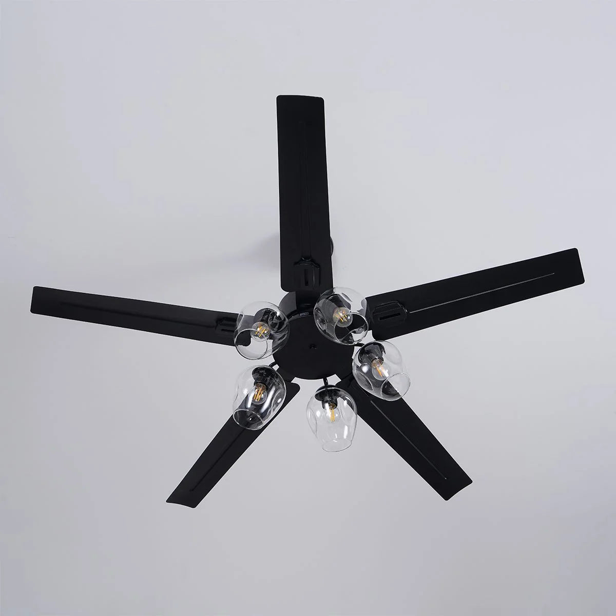 Black Vintage Ceiling Fan Light