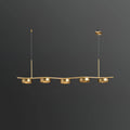 Alta Linear Brass Chandelier