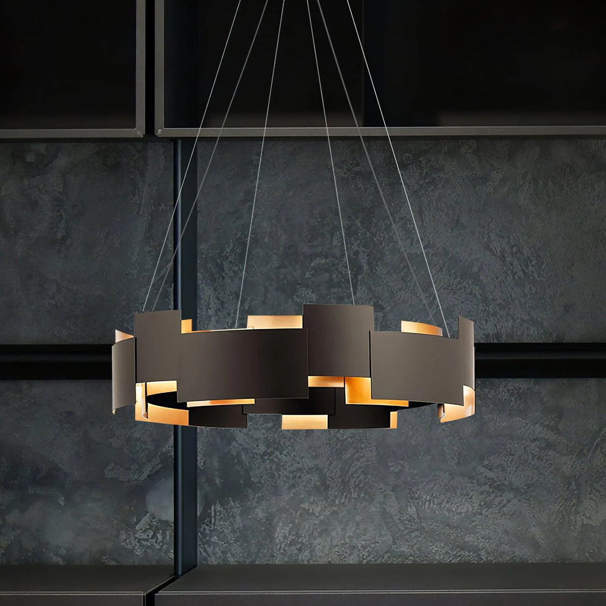 Corvin Layered Ring Chandelier