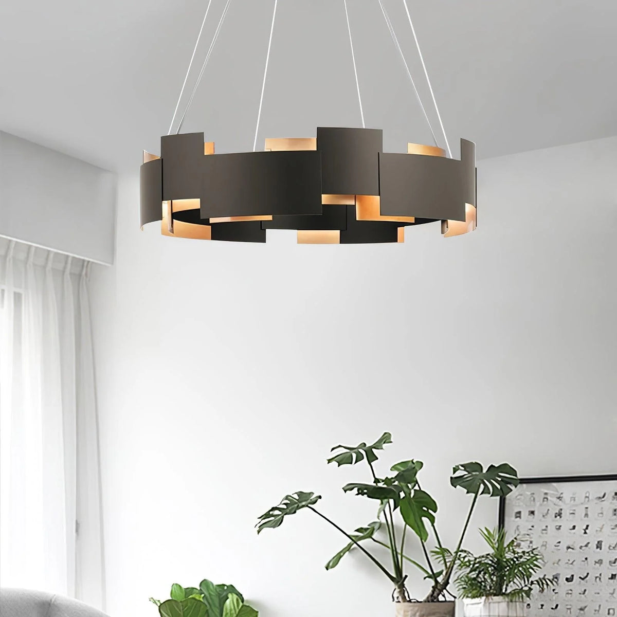 Corvin Layered Ring Chandelier