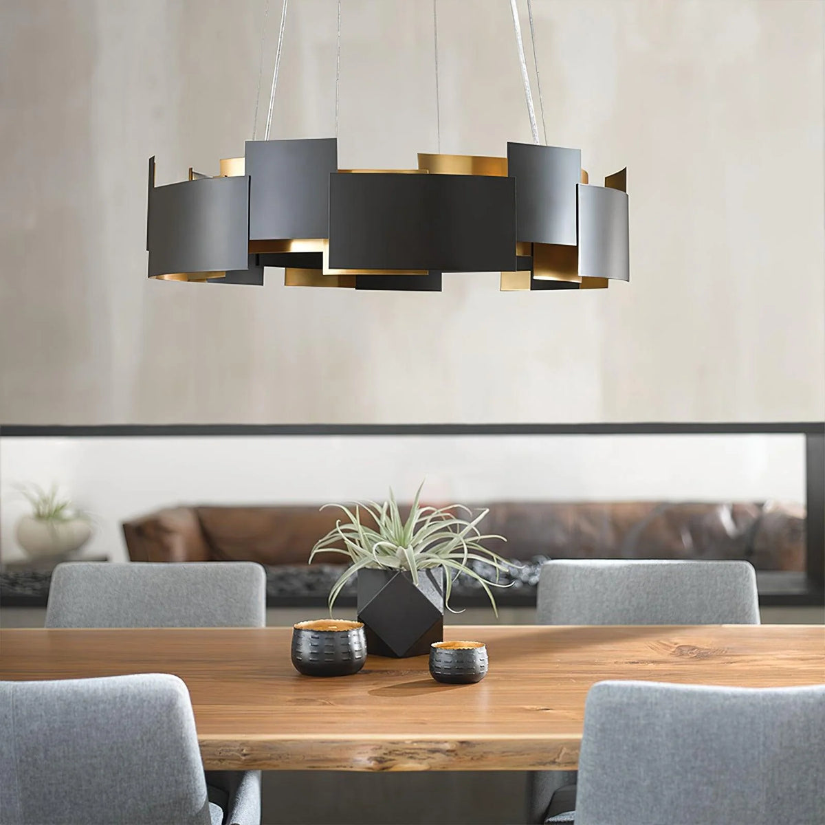 Corvin Layered Ring Chandelier