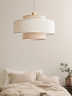 Spool Fabric Pendant Lamp