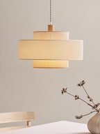 Spool Fabric Pendant Lamp