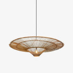 Marisol Rattan Saucer Chandelier
