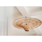 Marisol Rattan Saucer Chandelier
