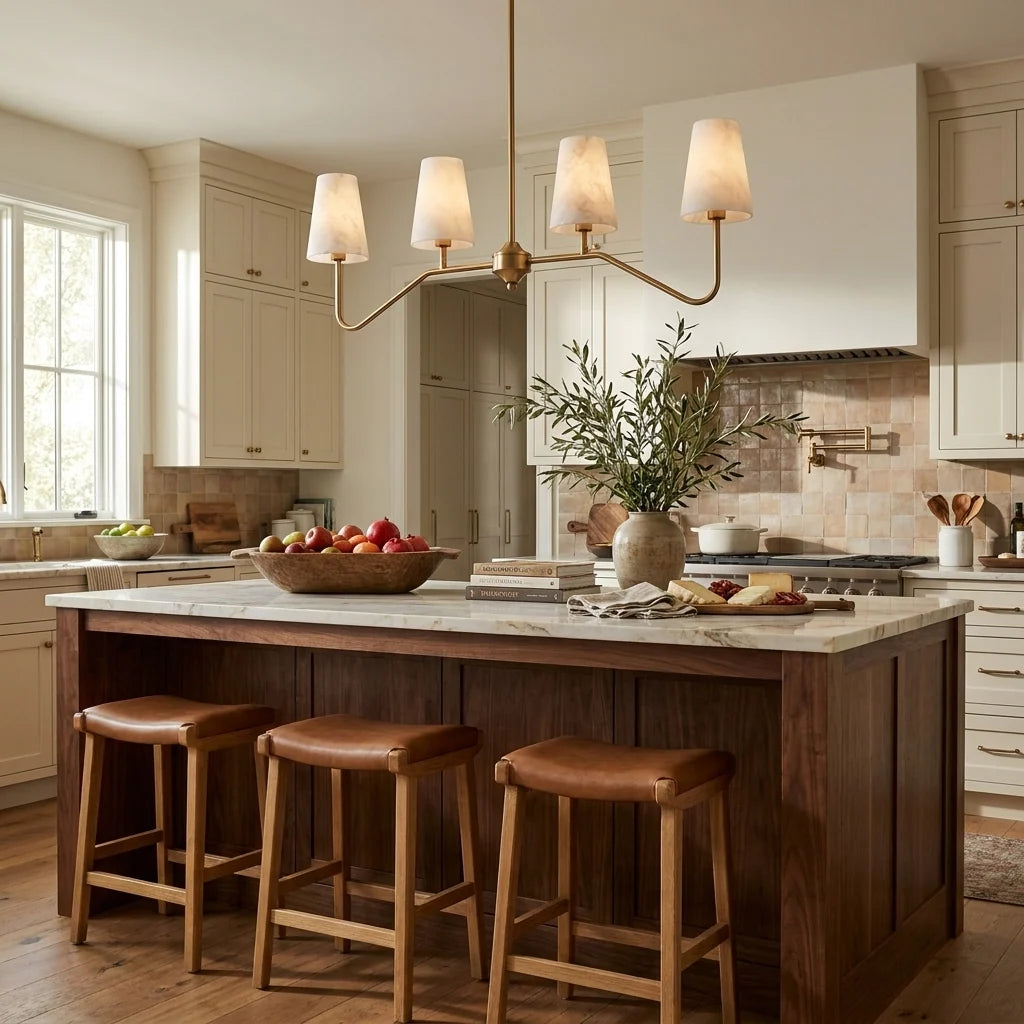 Corbel Alabaster Chandelier