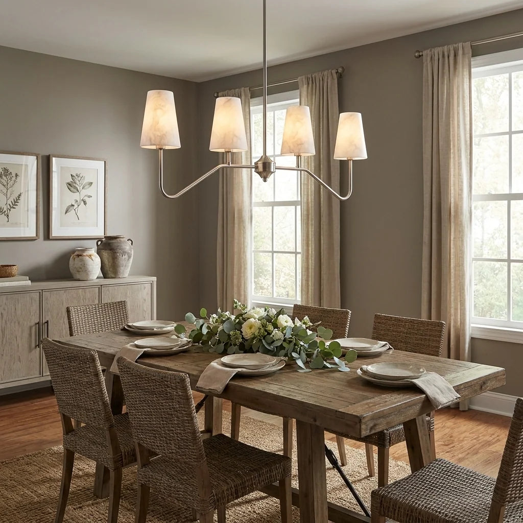 Corbel Alabaster Chandelier