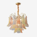 Colorful Murano-Style Glass Chandelier