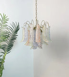 Colorful Murano-Style Glass Chandelier