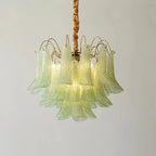 Colorful Murano-Style Glass Chandelier