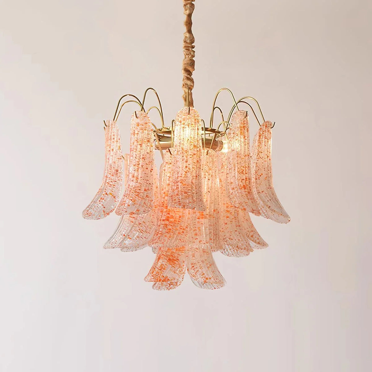 Colorful Murano-Style Glass Chandelier