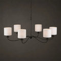 Crescent Wrought Iron Chandelier