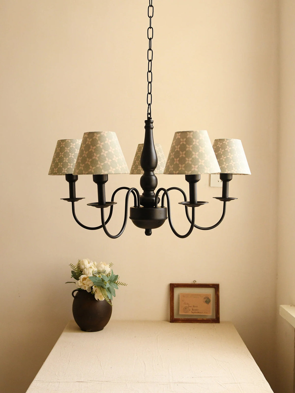 Aoni Floral Arm Chandelier