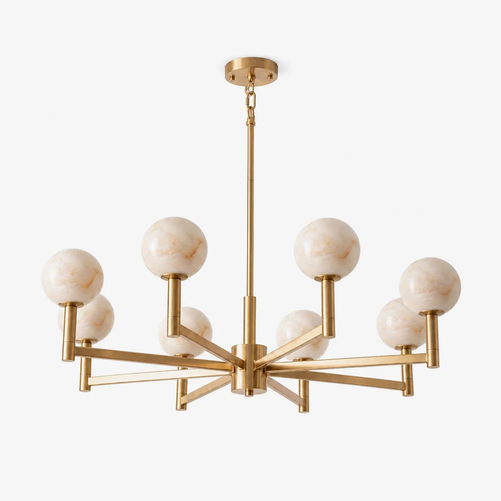 Compass Alabaster Chandelier