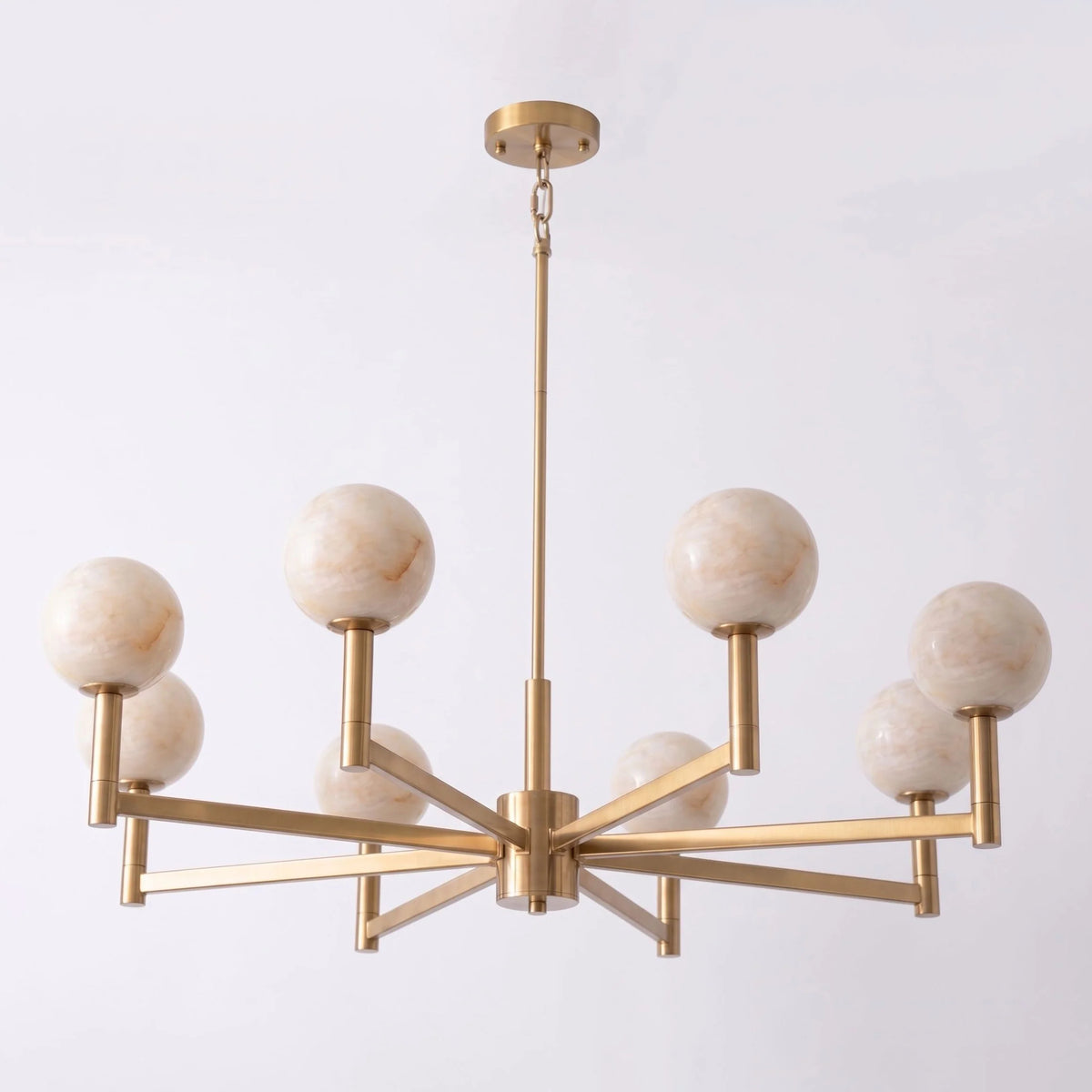 Compass Alabaster Chandelier