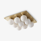 Cobble Alabaster Flush Mount