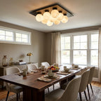 Cobble Alabaster Flush Mount